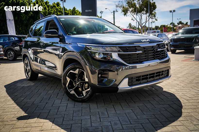 Grey 2023 Kia Seltos Wagon Sport (fwd)