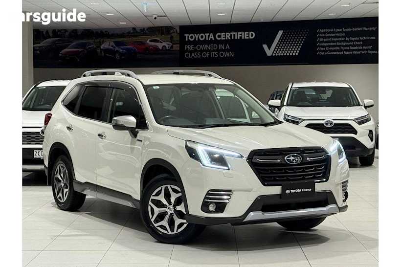 White 2021 Subaru Forester Wagon Hybrid L (awd)