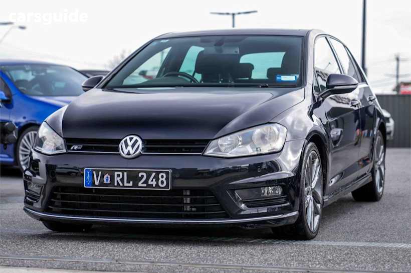 Black 2014 Volkswagen Golf Hatchback 103 TSI Highline