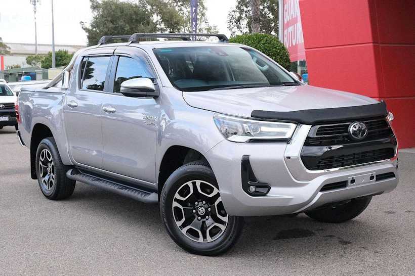 Silver 2022 Toyota Hilux Double Cab Pick Up SR5 (4X4)