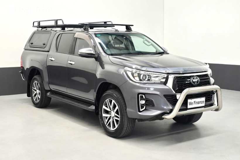 Grey 2019 Toyota Hilux Double Cab Pick Up Sr5 (4X4)