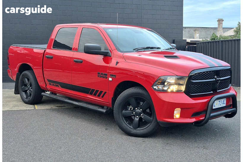 Red 2022 Ram 1500 Ute Tray EXPRESS 4X4
