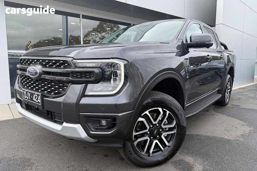 Grey 2024 Ford Ranger Double Cab Pick Up Sport 2.0 (4X4)