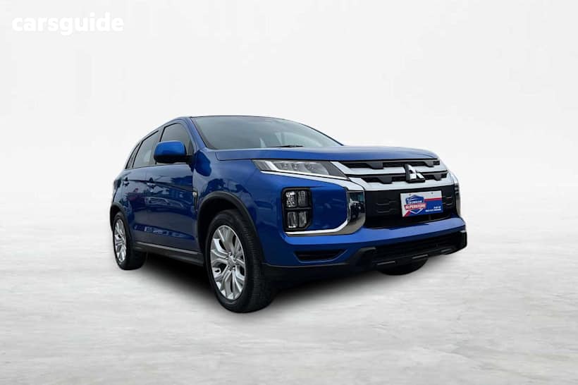 Blue 2022 Mitsubishi ASX Wagon ES (2WD)