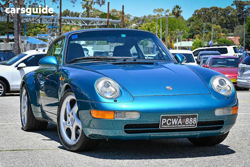 Green 1996 Porsche 911 Coupe CARRERA R