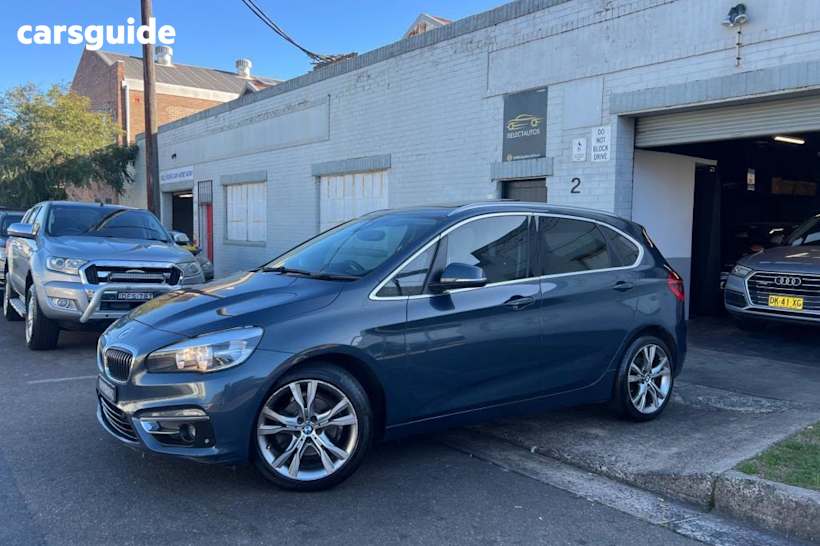 Grey 2015 BMW 2 Wagon 18d ACTIVE TOURER LUXURY LINE F45