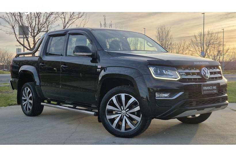 Black 2020 Volkswagen Amarok Ute Tray TDI580 ULTIMATE 4X4
