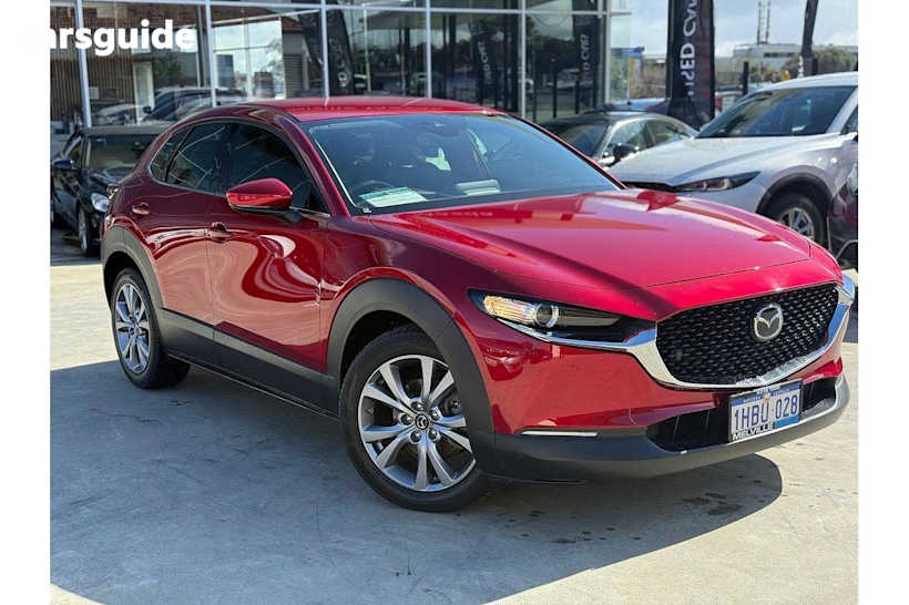 Red 2020 Mazda CX-30 SUV G25 TOURING F