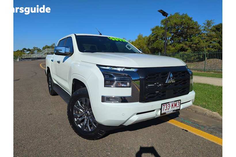 White 2023 Mitsubishi Triton Double Cab Pick Up Gls (4X4)
