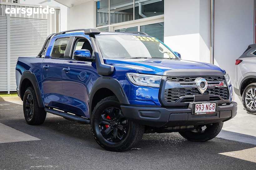 Blue 2025 GWM Cannon Dual Cab Utility XSR (4X4)