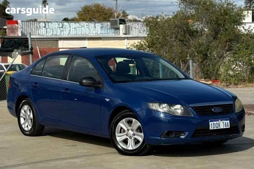 Blue 2008 Ford Falcon Sedan XT FG