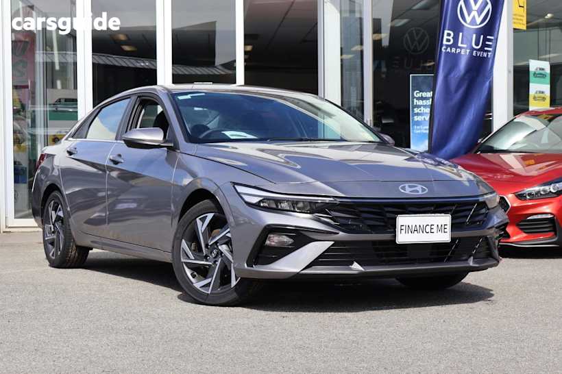 Grey 2024 Hyundai I30 Sedan Elite