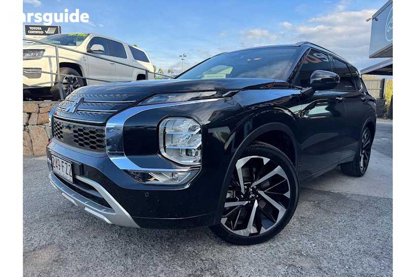 Black 2022 Mitsubishi Outlander Wagon Exceed 7 Seat (awd)
