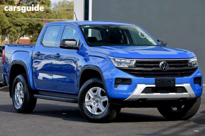 Blue 2024 Volkswagen Amarok Dual Cab Utility Core Tdi405 4Motion