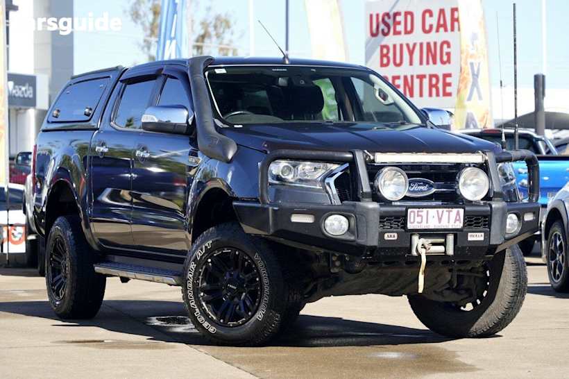 Grey 2015 Ford Ranger Dual Cab Utility XLT 3.2 (4X4)