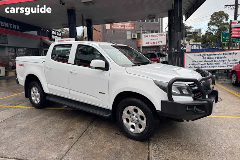 White 2016 Holden Colorado Crew Cab Pickup Lt (4X4)