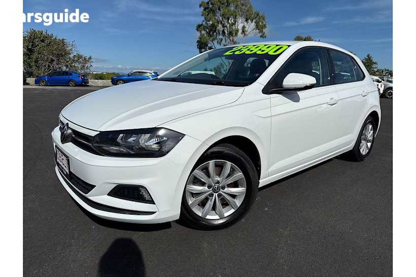White 2021 Volkswagen Polo Hatchback 85TSI Comfortline