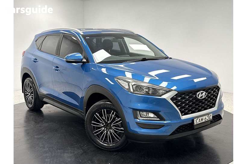 Blue 2018 Hyundai Tucson Wagon GO F
