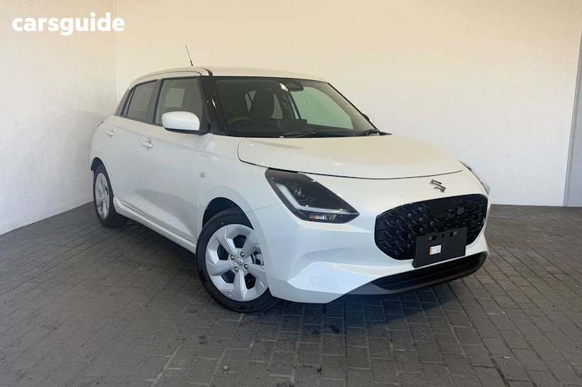 White 2024 Suzuki Swift Hatch HYBRID PLUS F
