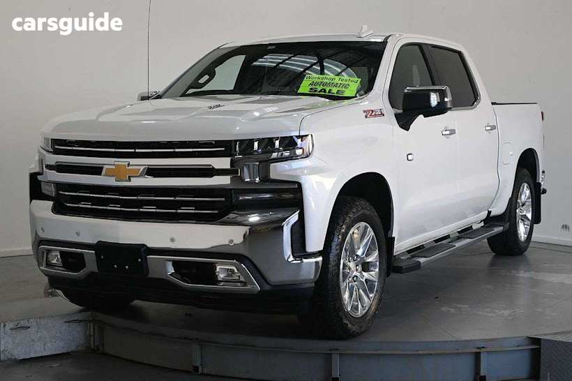 White 2022 Chevrolet Silverado Ute Tray 1500 LTZ PREMIUM W/TECH PACK 4X4