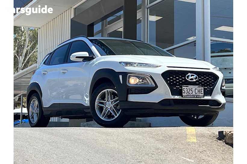 White 2020 Hyundai Kona SUV ACTIVE F