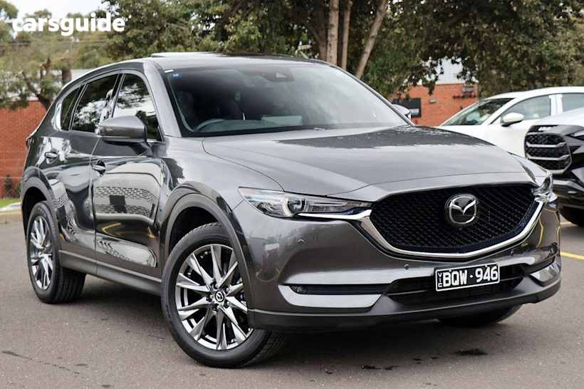 Grey 2021 Mazda CX-5 Wagon AKERA 4X4