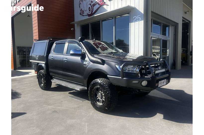 Grey 2016 Ford Ranger Dual Cab Utility XLT 3.2 (4X4)