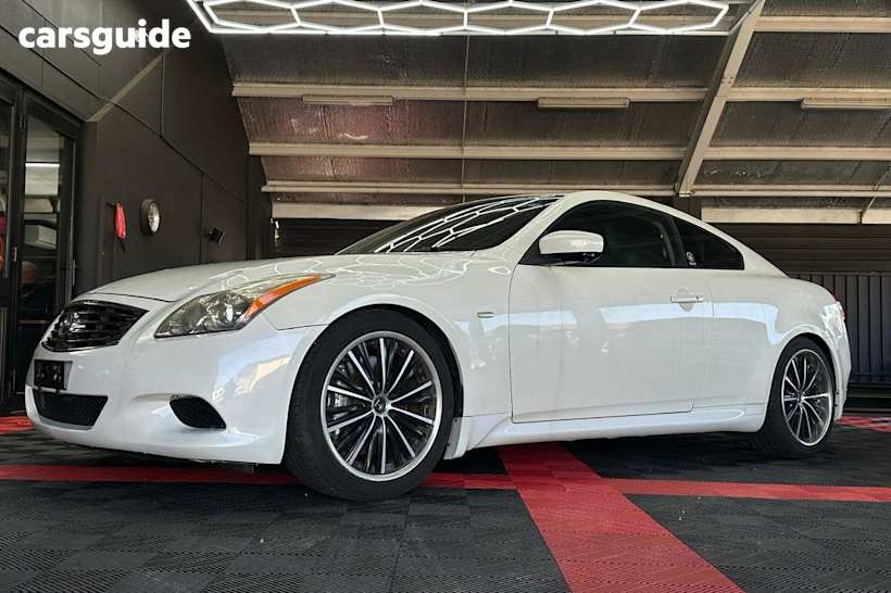 White 2008 Nissan Skyline Coupe 370GT Type S 2dr Coupe 5sp Spts Auto 3.7i