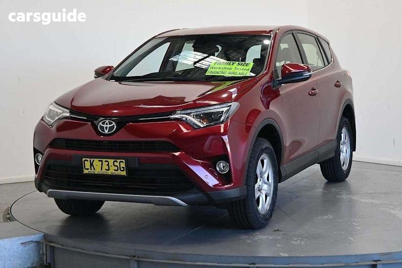 Red 2017 Toyota RAV4 Wagon Gx (2Wd)