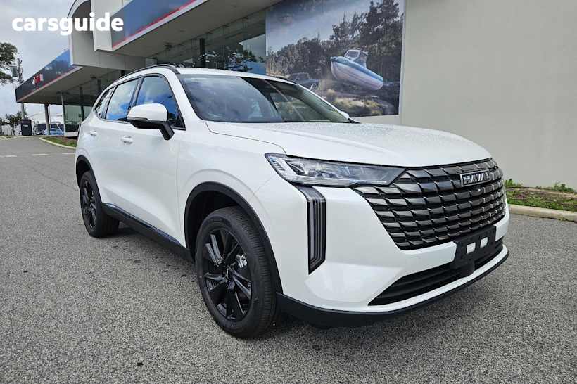 White 2025 GWM Haval H6 Wagon Lux Hybrid