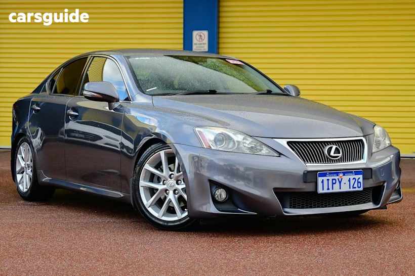 Grey 2013 Lexus IS250 Sedan Prestige