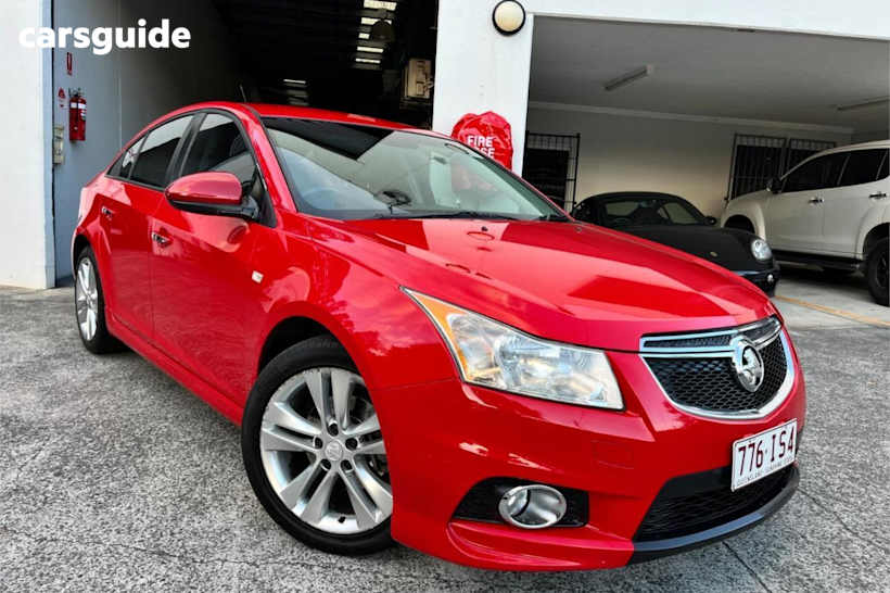 Red 2014 Holden Cruze Sedan SRI V