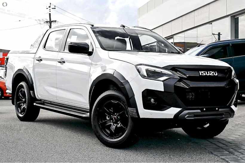 White 2025 Isuzu D-MAX Ute Tray X-TERRAIN 4X4