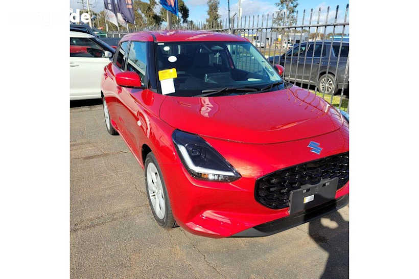 Red 2024 Suzuki Swift Hatch HYBRID PLUS F