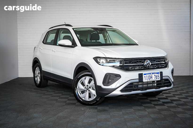 White 2024 Volkswagen T-Cross Wagon 85TFI Life