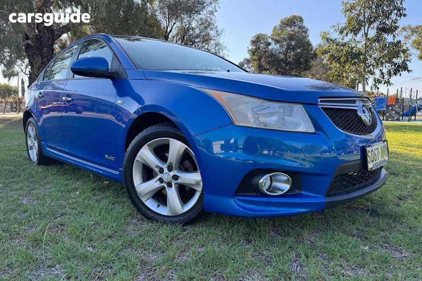Blue 2011 Holden Cruze Sedan SRI V