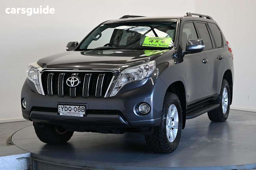 Grey 2015 Toyota Landcruiser Prado Wagon GXL (4X4)