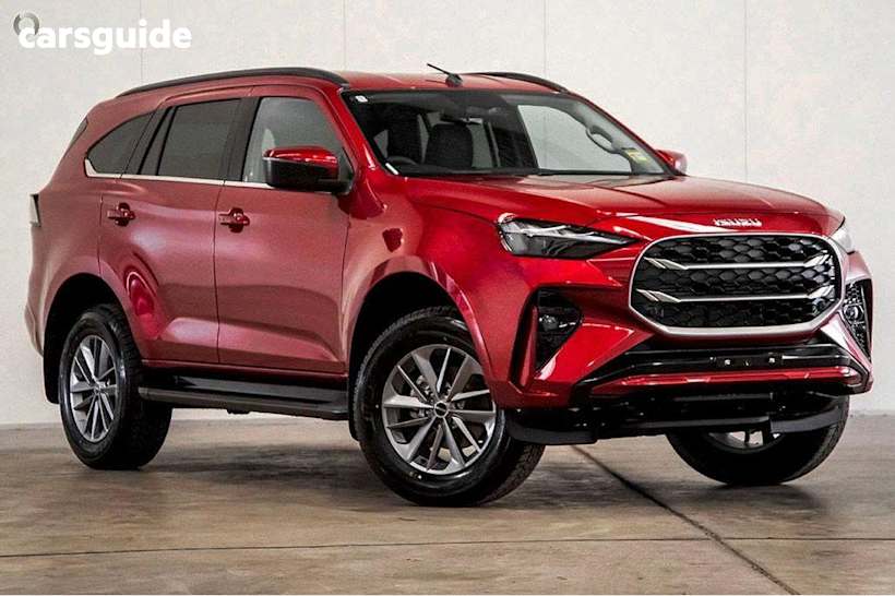 Red 2025 Isuzu MU-X SUV LS-U 4X4