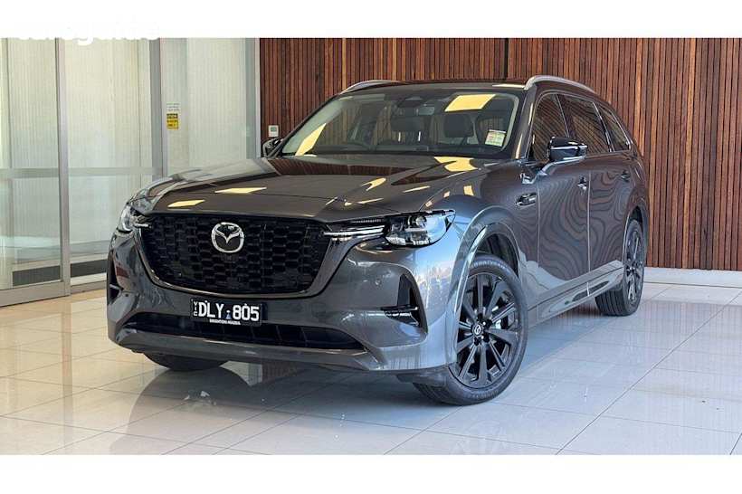 Grey 2024 Mazda CX-80 Wagon D50E Gt