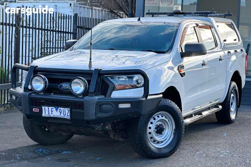 White 2016 Ford Ranger Crew Cab Utility XL 3.2 (4X4)