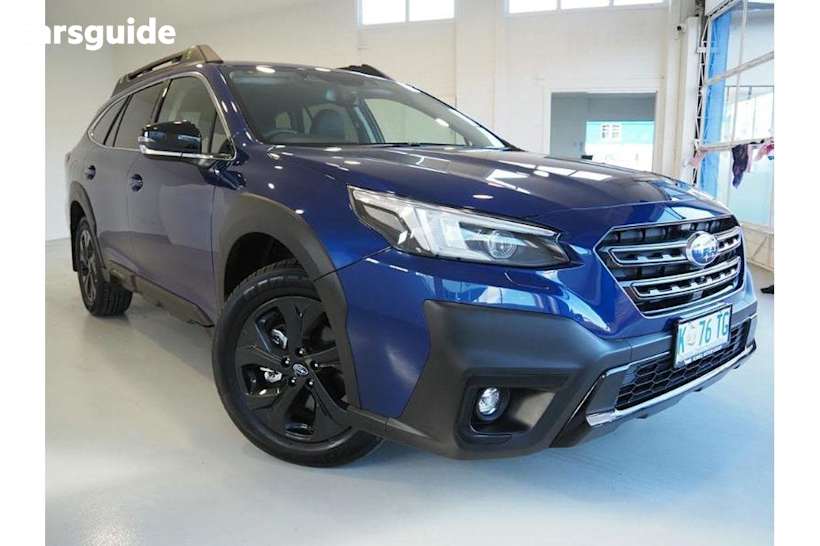 Blue 2022 Subaru Outback SUV AWD SPORT 4WD