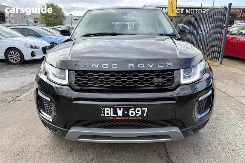 Black 2015 Land Rover Range Rover Evoque Wagon Td4 150 Se