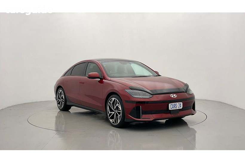 Red 2023 Hyundai Ioniq 6 Sedan Techniq AWD