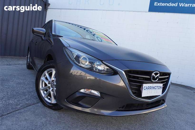 Grey 2014 Mazda 3 Sedan Maxx