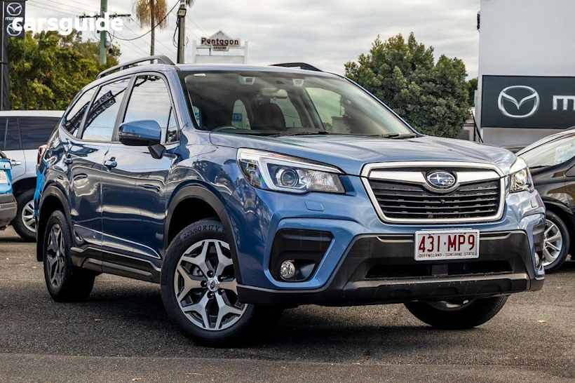 Blue 2020 Subaru Forester SUV 2.5I-L 4WD