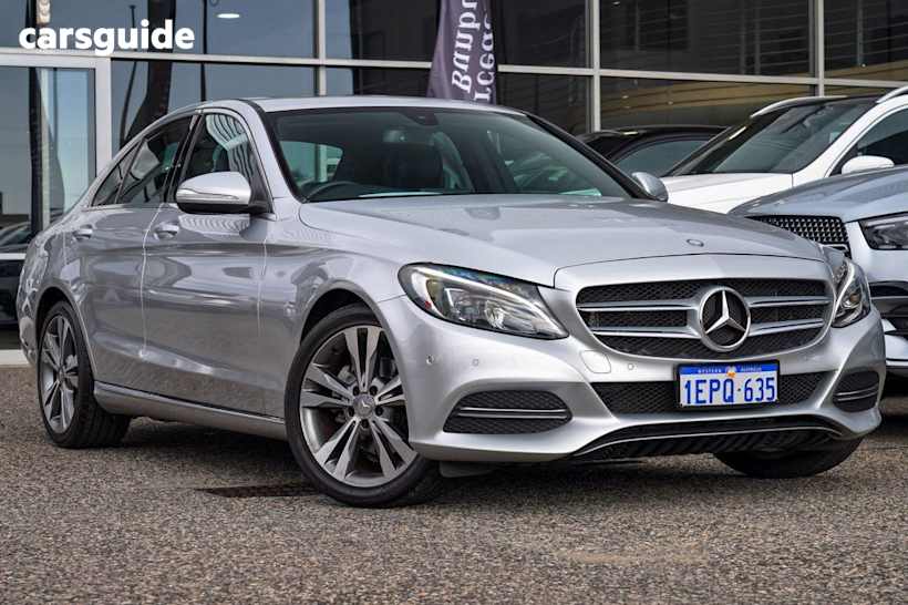 Silver 2014 Mercedes-Benz C200 Sedan