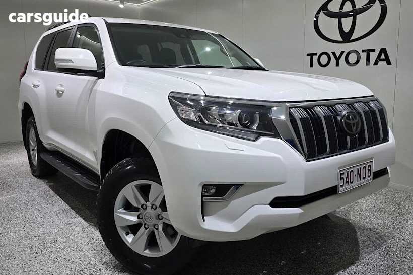 White 2022 Toyota Landcruiser Prado Wagon GXL 4X4