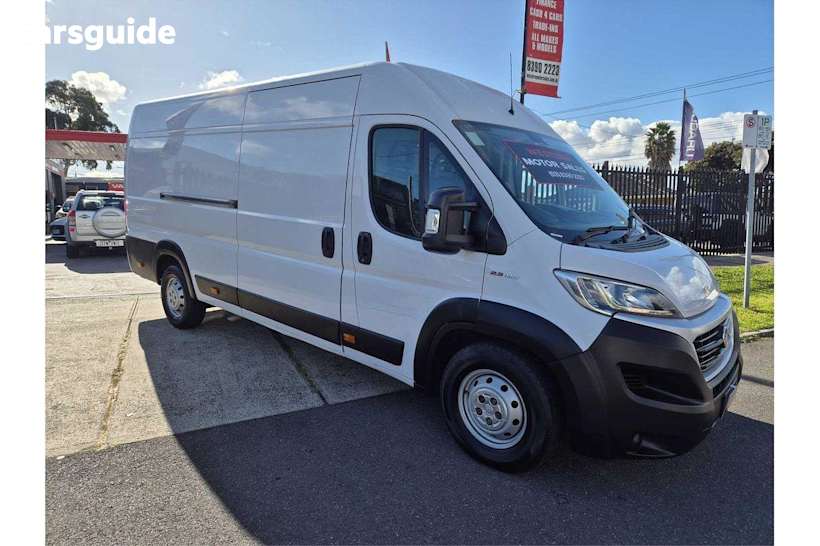 White 2019 Fiat Ducato Commercial