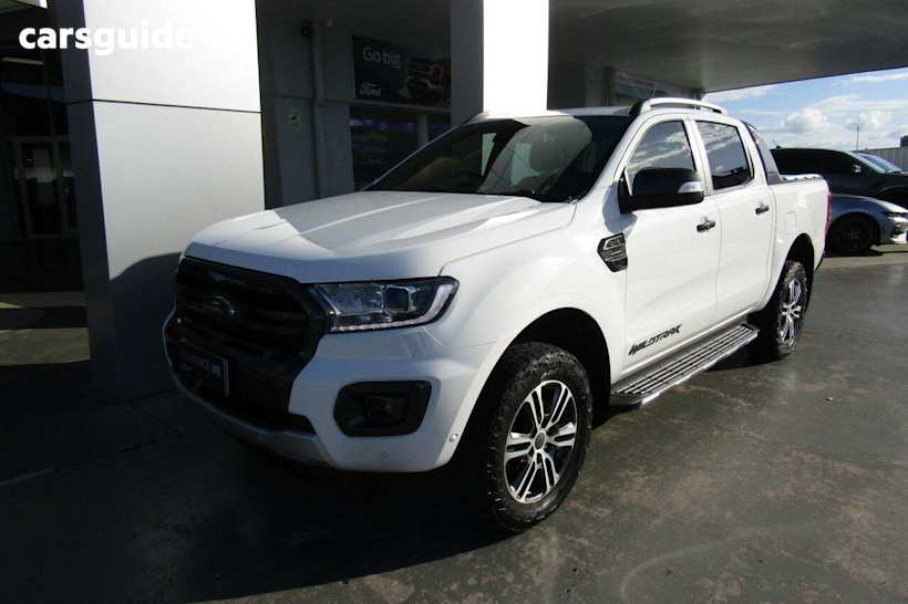 White 2020 Ford Ranger Double Cab Pick Up Wildtrak 2.0 (4X4)