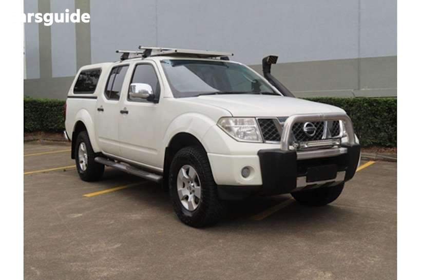 White 2008 Nissan Navara OtherCar ST-X 4X4